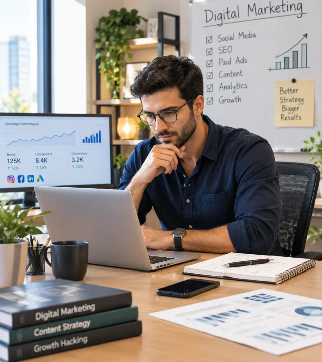 senior marketer